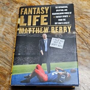 Fantasy Life by Matthew Berry Hardcover Book